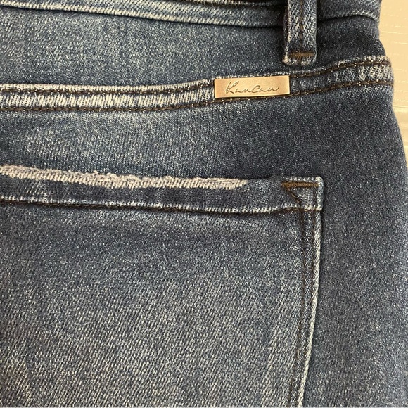 Kancan Medium Dark Wash Blue Denim Skinny Jeans Size 11 / 29 - Picture 7 of 10